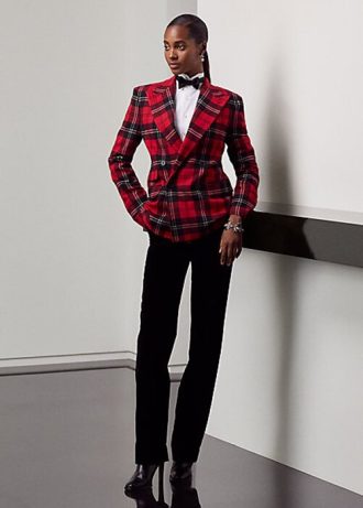 Black Women’s Ralph Lauren Declynn Velvet Pants