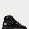 Black Women’s Ralph Lauren Dimicia Welington Burnishedie Boots