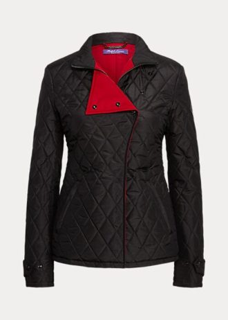 Black Women’s Ralph Lauren Doma Silk Taffeta Jackets