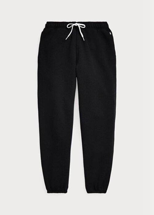 Black Women’s Ralph Lauren Fleece Athletics Pants Black Women’s Ralph Lauren Fleece Athletics Pants