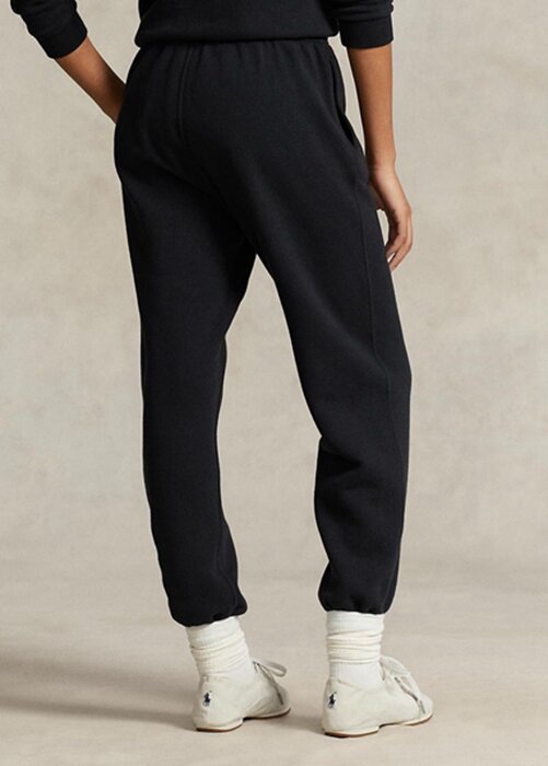 Black Women’s Ralph Lauren Fleece Athletics Pants Black Women’s Ralph Lauren Fleece Athletics Pants