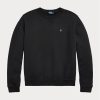 Black Women’s Ralph Lauren Fleece Crewneck Pullover Sweatshirts