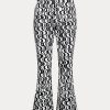 Black Women’s Ralph Lauren Graphic-Motif Sateen Kick-Flare Pants Black Women’s Ralph Lauren Graphic-Motif Sateen Kick-Flare Pants