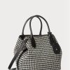 Black Women’s Ralph Lauren Houndstooth Medium Bellport Handbag Black Women’s Ralph Lauren Houndstooth Medium Bellport Handbag