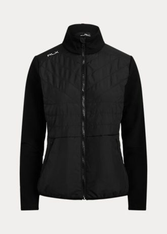 Black Women’s Ralph Lauren Hybrid Full-Zip Jackets