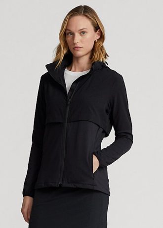 Black Women’s Ralph Lauren Hybrid Packable-Hood Jackets