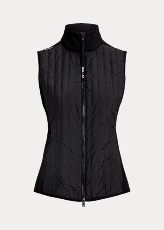 Black Women’s Ralph Lauren Hybrid Performance Full-Zip Vest