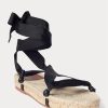 Black Women’s Ralph Lauren Lace-Ups Sandals
