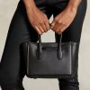 Black Women’s Ralph Lauren Leather Mini Sloane Satchel Bags
