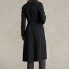 Black Women’s Ralph Lauren Pinstripe Double-Faced Coats