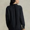 Black Women’s Ralph Lauren Relaxed Fit Linen Shirts