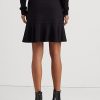 Black Women’s Ralph Lauren Ruffle-Trim Ponte Skirts