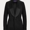 Black Women’s Ralph Lauren Sawyer Wool Tuxedo Jackets Black Women’s Ralph Lauren Sawyer Wool Tuxedo Jackets