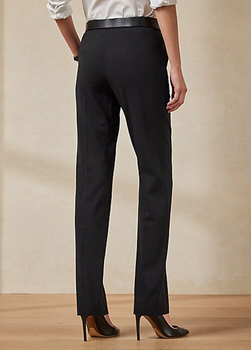 Black Women’s Ralph Lauren Seth Stretch Wool Crepe Pants Black Women’s Ralph Lauren Seth Stretch Wool Crepe Pants