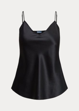 Black Women’s Ralph Lauren Silk Camisole Tops