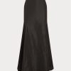Black Women’s Ralph Lauren Taffeta Mermaid Maxiskirt Skirts