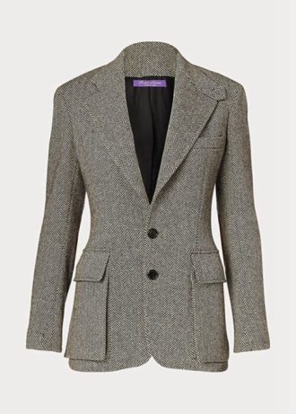 Black Women’s Ralph Lauren The Tweed Blazers