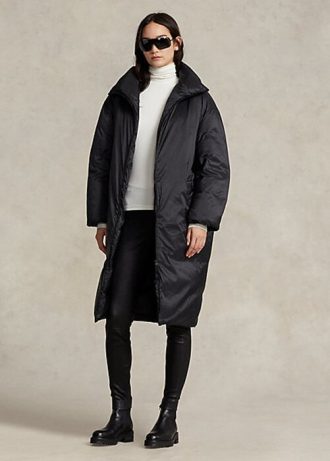 Black Women’s Ralph Lauren Water-Repellent Down Coats