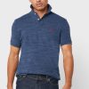 Blue Men’s Ralph Lauren Basic Mesh Polo Shirts Blue Men’s Ralph Lauren Basic Mesh Polo Shirts