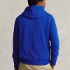 Blue Men’s Ralph Lauren Big Polo Crest Fleece Hoodie Blue Men’s Ralph Lauren Big Polo Crest Fleece Hoodie
