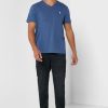 Blue Men’s Ralph Lauren Chest Logo V-Neck T Shirts Blue Men’s Ralph Lauren Chest Logo V-Neck T Shirts