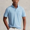 Blue Men’s Ralph Lauren Classic Fit Cotton-Linen Polo Shirts Blue Men’s Ralph Lauren Classic Fit Cotton-Linen Polo Shirts