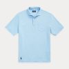 Blue Men’s Ralph Lauren Classic Fit Cotton-Linen Polo Shirts Blue Men’s Ralph Lauren Classic Fit Cotton-Linen Polo Shirts