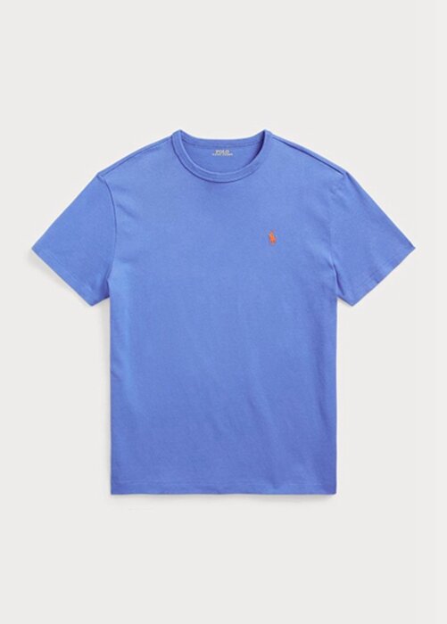 Blue Men’s Ralph Lauren Classic Fit Heavyweight Jersey T Shirts Blue Men’s Ralph Lauren Classic Fit Heavyweight Jersey T Shirts