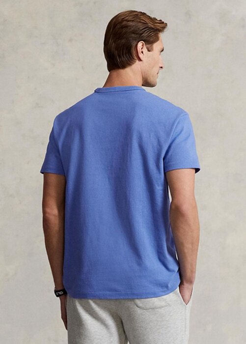 Blue Men’s Ralph Lauren Classic Fit Heavyweight Jersey T Shirts Blue Men’s Ralph Lauren Classic Fit Heavyweight Jersey T Shirts