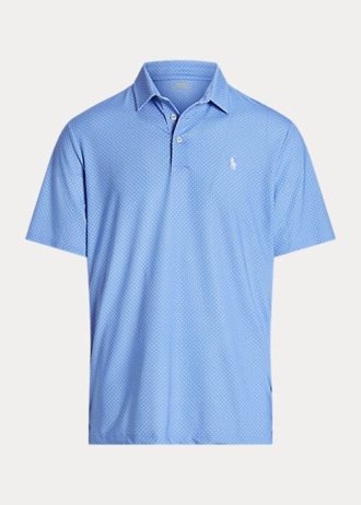 Blue Men’s Ralph Lauren Classic Fit Performance Polo Shirts