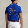 Blue Men’s Ralph Lauren Classic Fit Polo Crest Mesh Polo Shirts Blue Men’s Ralph Lauren Classic Fit Polo Crest Mesh Polo Shirts