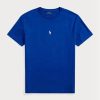 Blue Men’s Ralph Lauren Custom Slim Fit Crewneck T Shirts Blue Men’s Ralph Lauren Custom Slim Fit Crewneck T Shirts