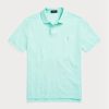 Blue Men’s Ralph Lauren Custom Slim Fit Mesh Polo Shirts