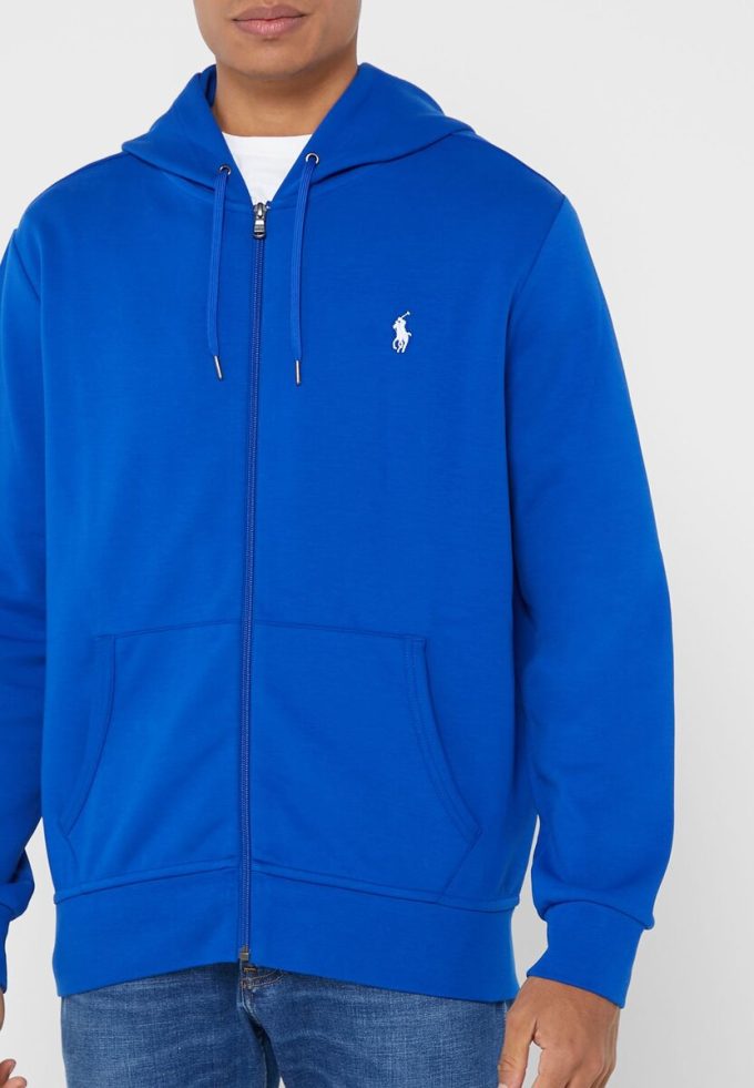 Blue Men’s Ralph Lauren Essential Hoodie Blue Men’s Ralph Lauren Essential Hoodie