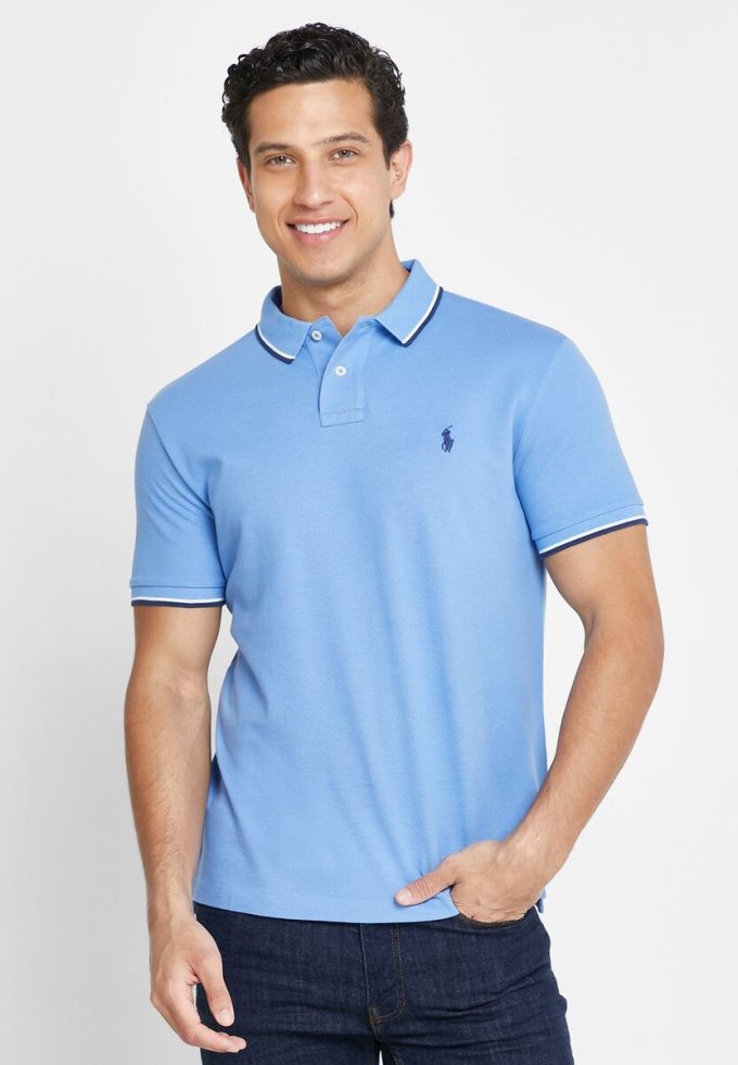 Blue Men’s Ralph Lauren Essential Polo Shirts Blue Men’s Ralph Lauren Essential Polo Shirts