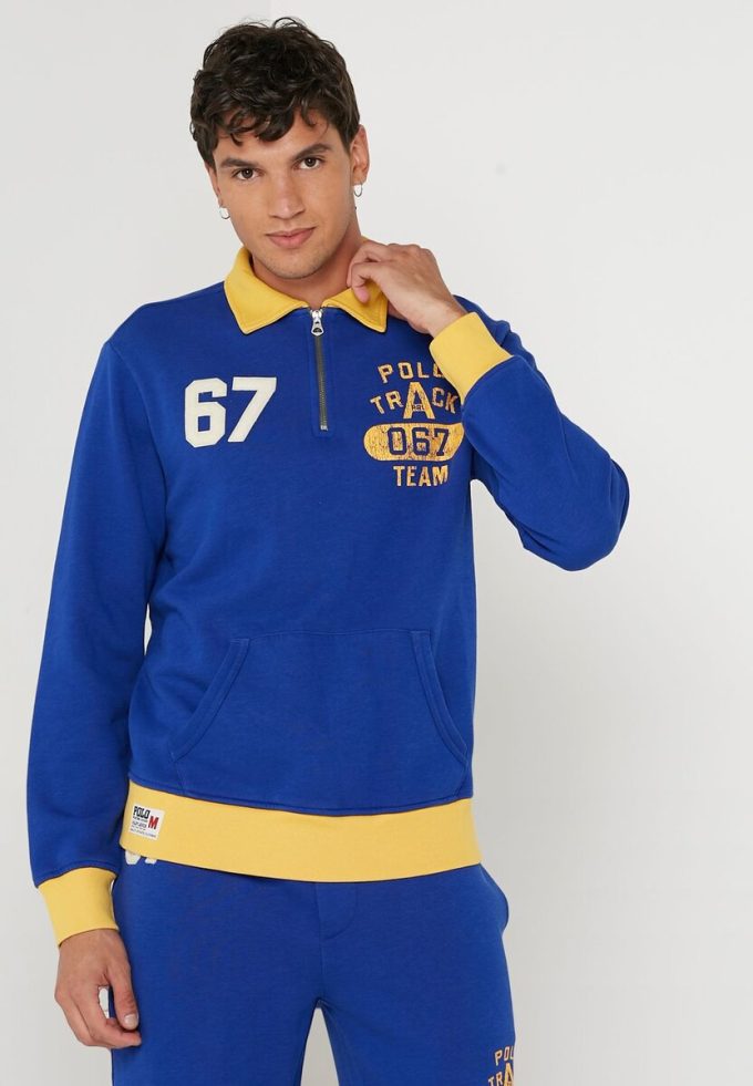 Blue Men’s Ralph Lauren Essential Sweatshirt Blue Men’s Ralph Lauren Essential Sweatshirt