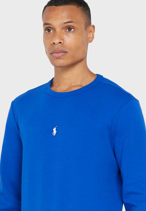 Blue Men’s Ralph Lauren Essential Sweatshirt Blue Men’s Ralph Lauren Essential Sweatshirt