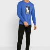 Blue Men’s Ralph Lauren Graphic Crew Neck T Shirts