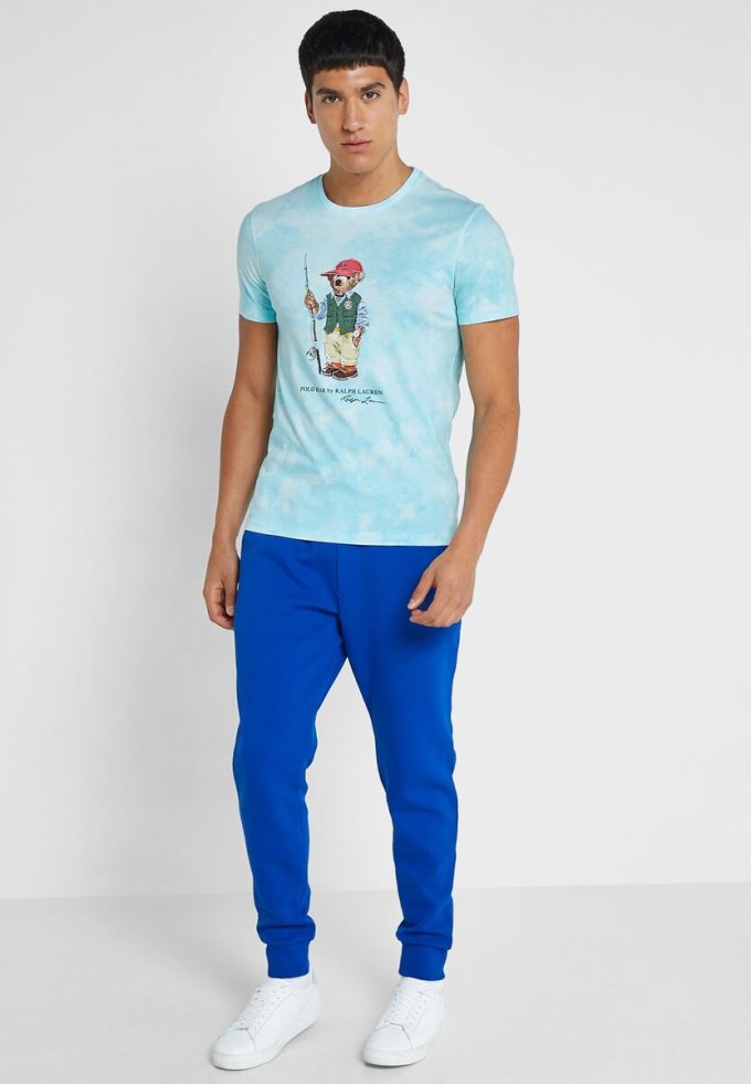 Blue Men’s Ralph Lauren Graphic Crew Neck T Shirts