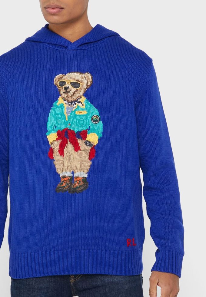 Blue Men’s Ralph Lauren Graphic Hoodie