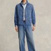 Blue Men’s Ralph Lauren Herringbone Twill Utility Jackets