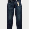 Blue Men’s Ralph Lauren High Slim Bayview Selvedge  Jeans