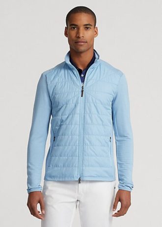 Blue Men’s Ralph Lauren Hybrid Mockneck Jackets