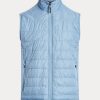 Blue Men’s Ralph Lauren Hybrid Mockneck Vest