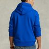 Blue Men’s Ralph Lauren Polo Bear Fleece  Hoodie