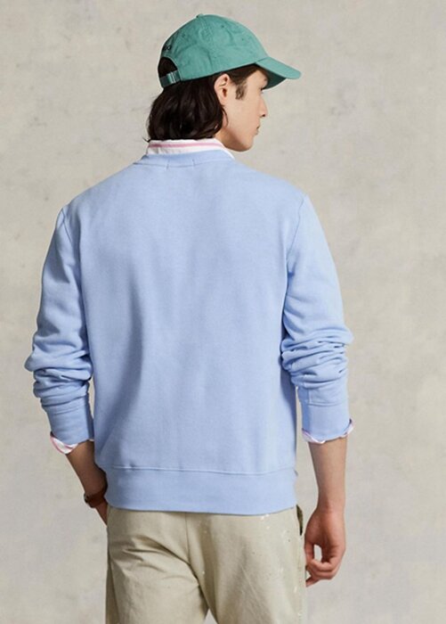 Blue Men’s Ralph Lauren Polo Bear Fleece Sweatshirt Blue Men’s Ralph Lauren Polo Bear Fleece Sweatshirt