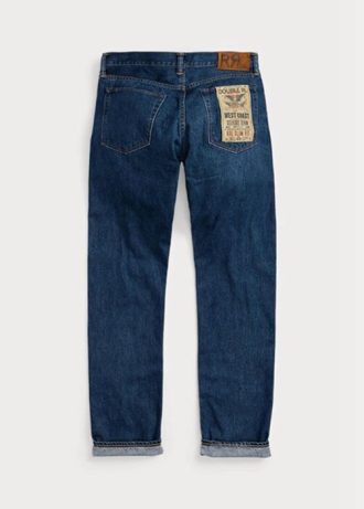 Blue Men’s Ralph Lauren Slim Fit Eastridge Selvedge  Jeans