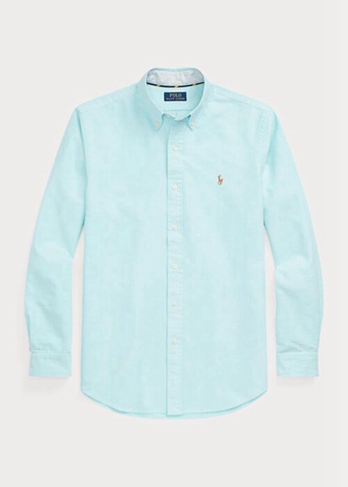 Blue Men’s Ralph Lauren Slim Fit Oxford Shirts Blue Men’s Ralph Lauren Slim Fit Oxford Shirts