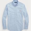 Blue Men’s Ralph Lauren Slim Fit Oxford Shirts Blue Men’s Ralph Lauren Slim Fit Oxford Shirts