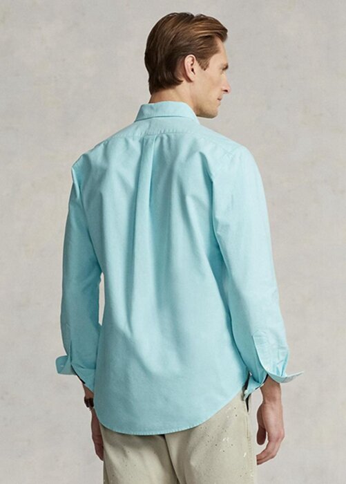 Blue Men’s Ralph Lauren Slim Fit Oxford Shirts Blue Men’s Ralph Lauren Slim Fit Oxford Shirts
